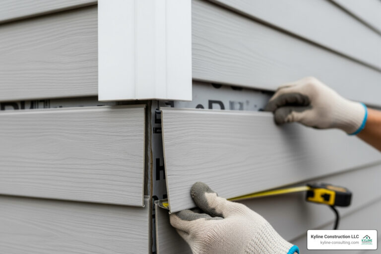 cutting vinyl siding corners